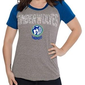 NBA Minnesota Timberwolves Conference Tee Gray L